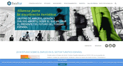 Desktop Screenshot of exceltur.org